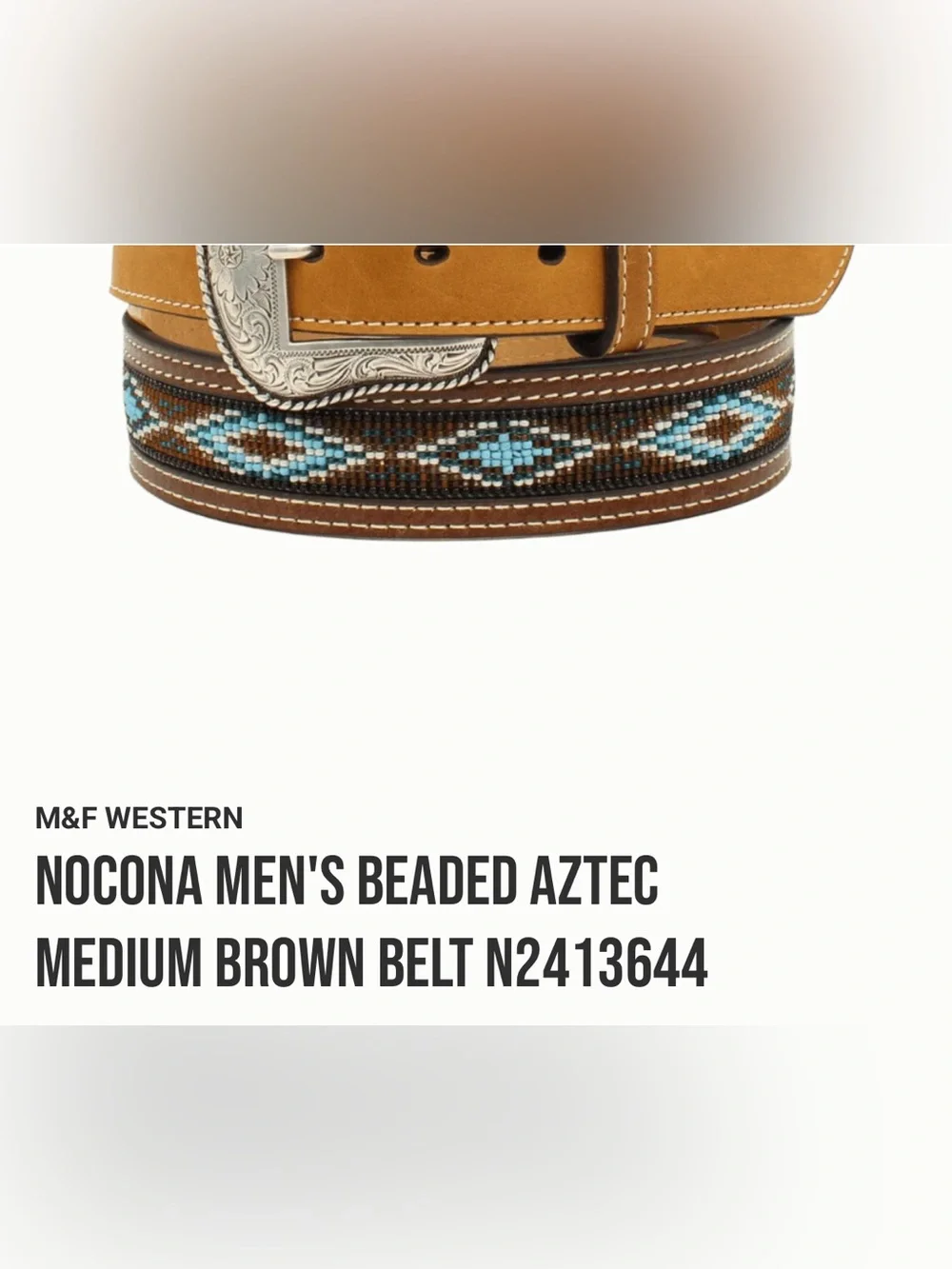 Nocona Belt Co men’s size